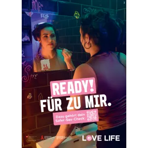 Plakat A3 Love Life - Club