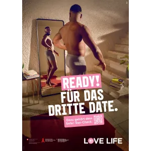 Plakat A3 Love Life - Drittes Date