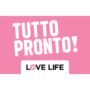 biglietto da visita Love Life, Ital.