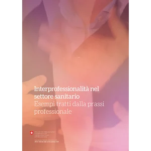 Interprofessionalità nel settore sanit.