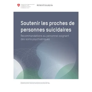 Prévention du suicide-recomm. personnel