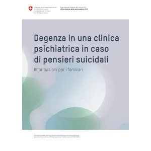 Suicidali - informazioni per i familiari