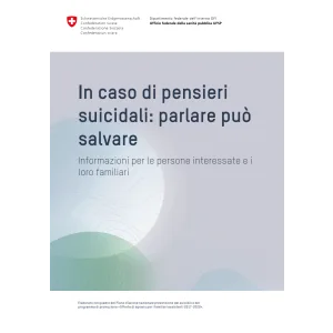 Pensieri suicidali - persone interessate