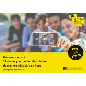 Flyer J+M, Photos sur Internet, jeunes