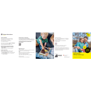 Flyer J+M, Leichte Sprache, 0-7 Jahre