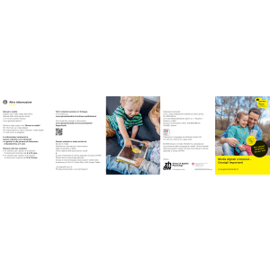 Flyer J+M, lingua. semplific., 0-7 anni