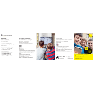 Flyer J+M, langage simplifié, 6-13 ans