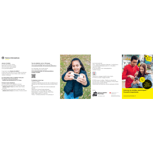 Flyer J+M, langage simplifié, 12-18 ans