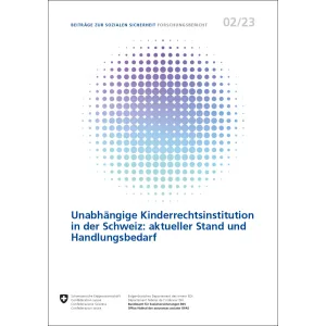 Unabhängige Kinderrechtsinstitution 2/23