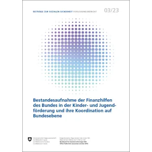 Finanzhilfen Kinder- +Jugendförd., 3/23