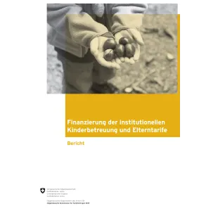 Finanzierung institut. Kinderbetreuung