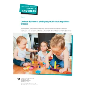 Critères pratiques l'encouragem. précoce