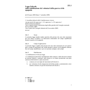 LF riabilitazione volontari spagnola