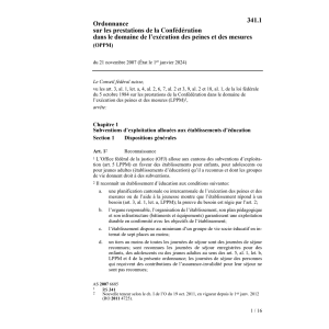 O exécution des peines et mesures, OPPM