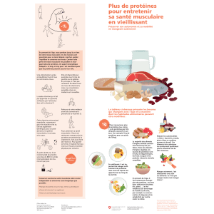 Plus de protéines pour entretenir