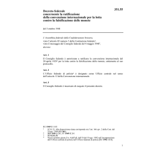 DF lotta contro falsificazione monete