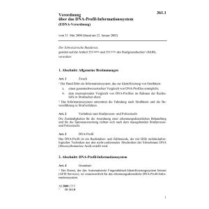 V DNA-Profil-Informationssystem (EDNA)