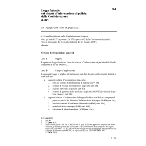 LF sistemi informazione polizia (LSIP)