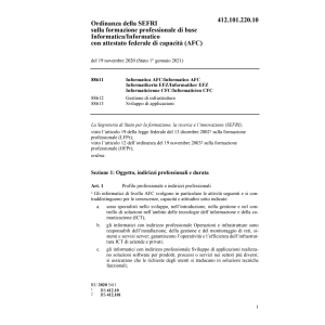 O UFFT  Informatica/Informatico