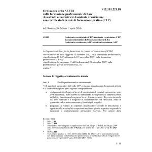 O SEFRI Assist. verniciatore/trice CFP