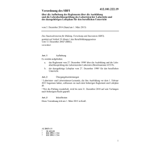 V SBFI Aufhebung R Laborist