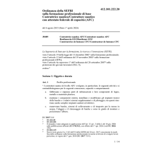 O SEFRI Costruttrice/tore nautica/co AFC