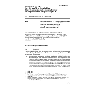 V SBFI Hörsystemakustikerin/ker EFZ