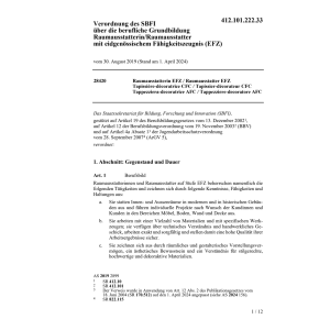 V SBFI 30.8.19 Ausb. Raumausstatt. EFZ