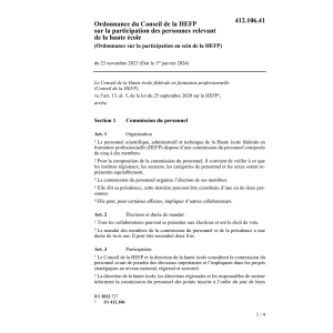 O participation sein HEFP 23.11.2023