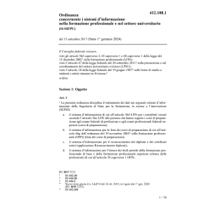 O form. prof. settore uni, O-SIFPU