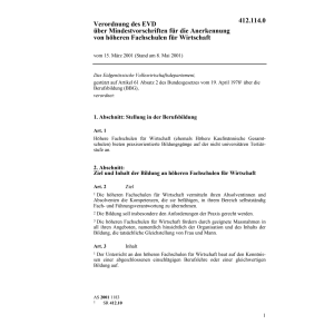 V Mindestvor. Kaufmännische Gesamtschule