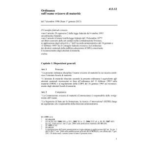 O esame svizzero di maturità