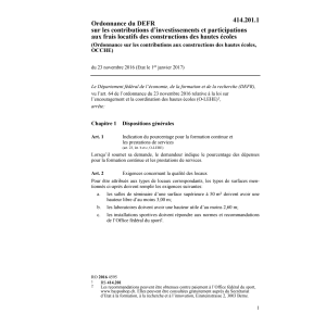 O DEFR contr. constr. haut. éco. (OCCHE)