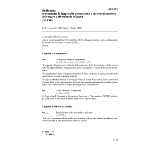 O coordinamento universitario O-LPSU