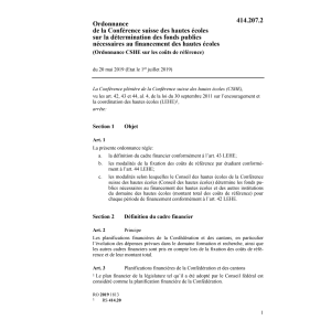 O 20.5.19 CSHE sur coûts de référence