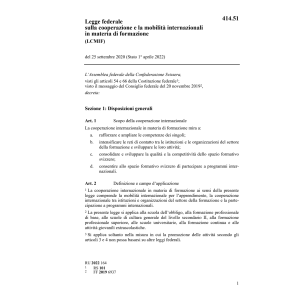 LF Formazione professionale e mobilità