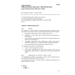 LF Promuove ginnastica e dello sport