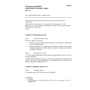 O gioventù & Sport, O G+S