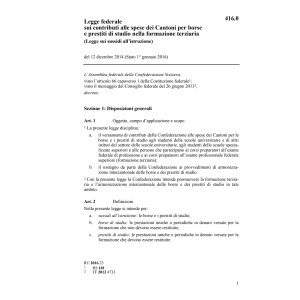 Legge sui sussidi all'istruzione
