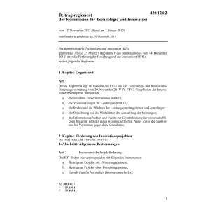 Beitragsr Kommission Technologie