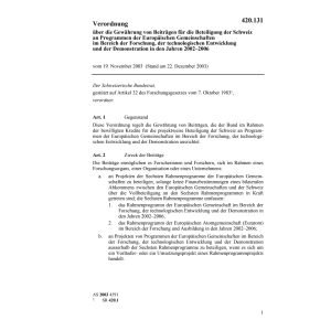 V Beiträgen Programmen Demonstration