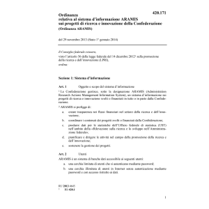 Ordinanza ARAMIS