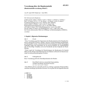 V Organisation Bundesstatistik