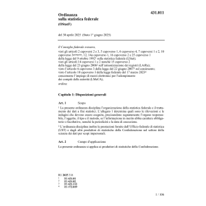 O Organizzazione statistica federale