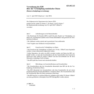 Datenverknüpfungsverordnung