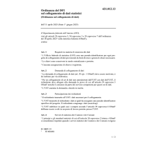 O sul collegamento di dati
