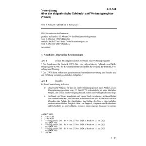 V eidg. Gebäude- + Wohnungsregister
