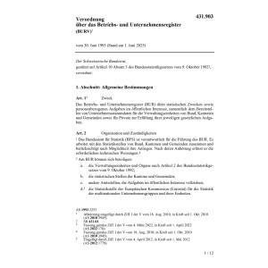 V Betriebs- und Unternehmensregister