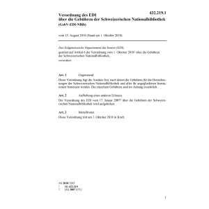 V des EDI Gebühren Landesbibliothek
