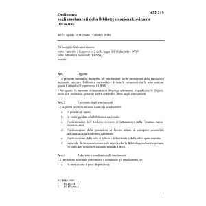 O Emolumenti Biblioteca nazionale OEm-BN